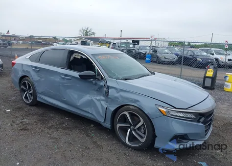 2022 Honda Accord Sport 2.0T from USA, damaged, VIN 1HGCV2F31NA024743